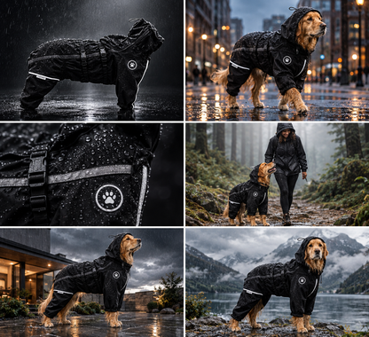 Waterproof Dog Raincoat
