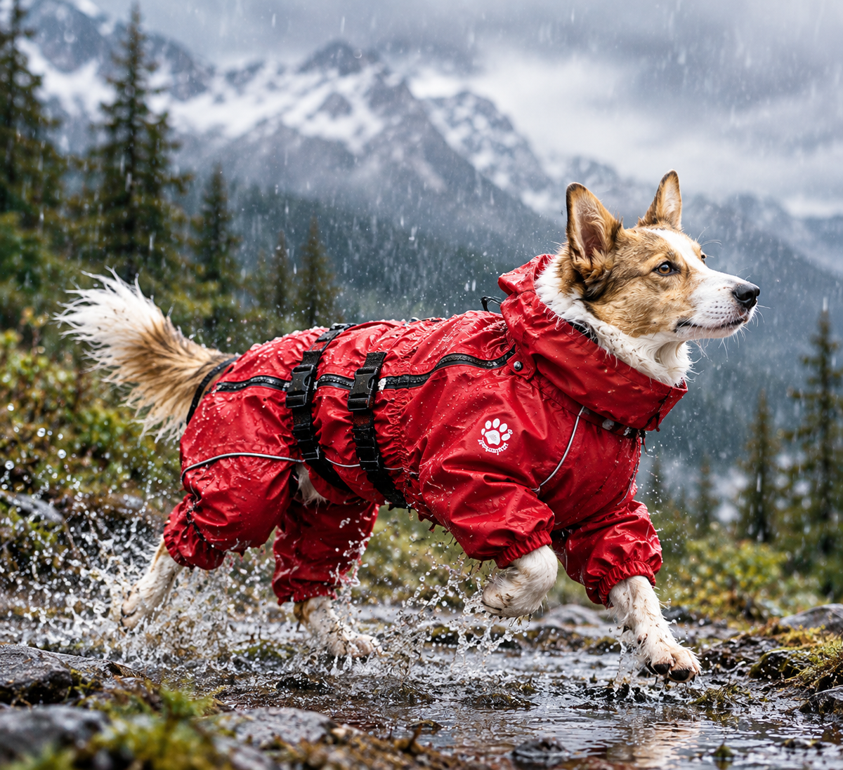 Waterproof Dog Raincoat